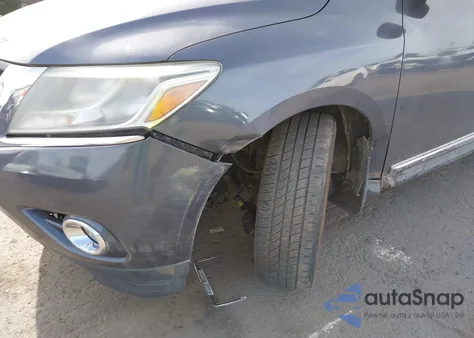 2014 Nissan Pathfinder Platinum z USA, uszkodzony, nr VIN 5N1AR2MM3EC613301